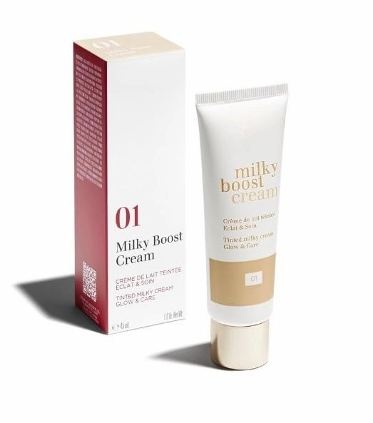 01 Milky Boost Cream, Tinted Milky Cream Glow & Care #01, 45ml/1.6 Oz
