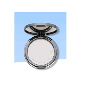1 PC New AZTK Setting Powder Foundation Oil Control Pressed Foundation Powder with Puff Clear Press Powder Purple Pressed Powder (01#, 5.6g)