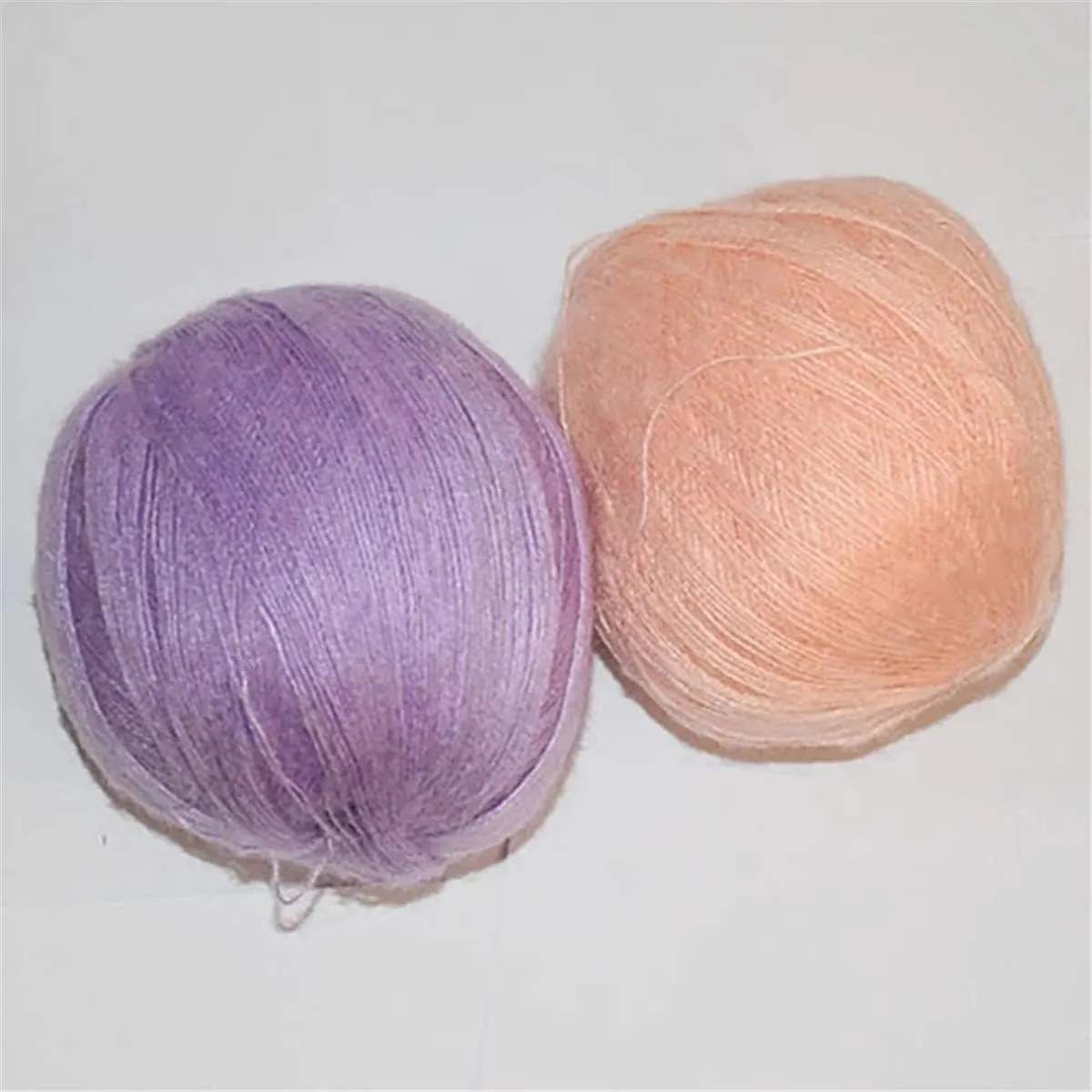 10pcs 250g 8.1oz Soild Color Angola Amorous Mohair Crochet Wool Yarn for DIY Handmade Knitted Crochet Baby Sweater Scarf Shawl Scarf Fine Thread Clothes Yarn Beige