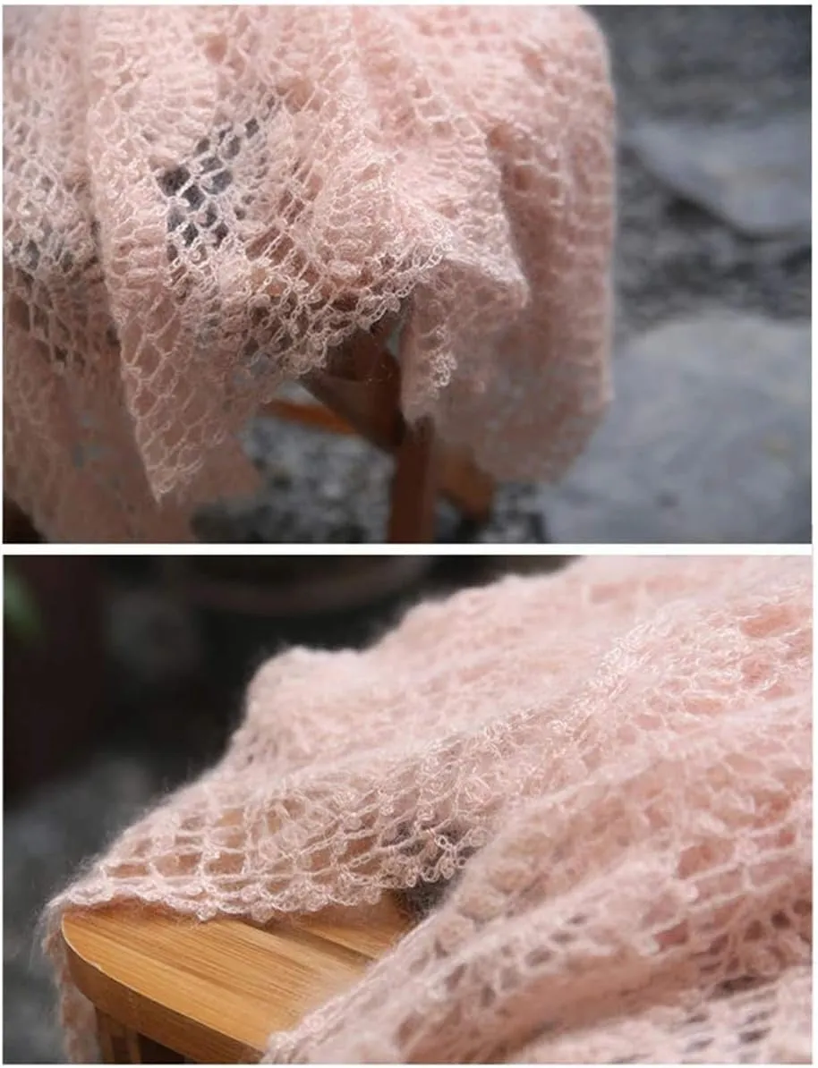 10pcs 250g 8.1oz Soild Color Angola Amorous Mohair Crochet Wool Yarn for DIY Handmade Knitted Crochet Baby Sweater Scarf Shawl Scarf Fine Thread Clothes Yarn Beige