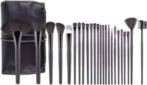 24Pcs Makeup Brushes Set for Foundation Soft Synthetic Hair Powder Eyeshadow Blending Eyebrow Make Up Brush