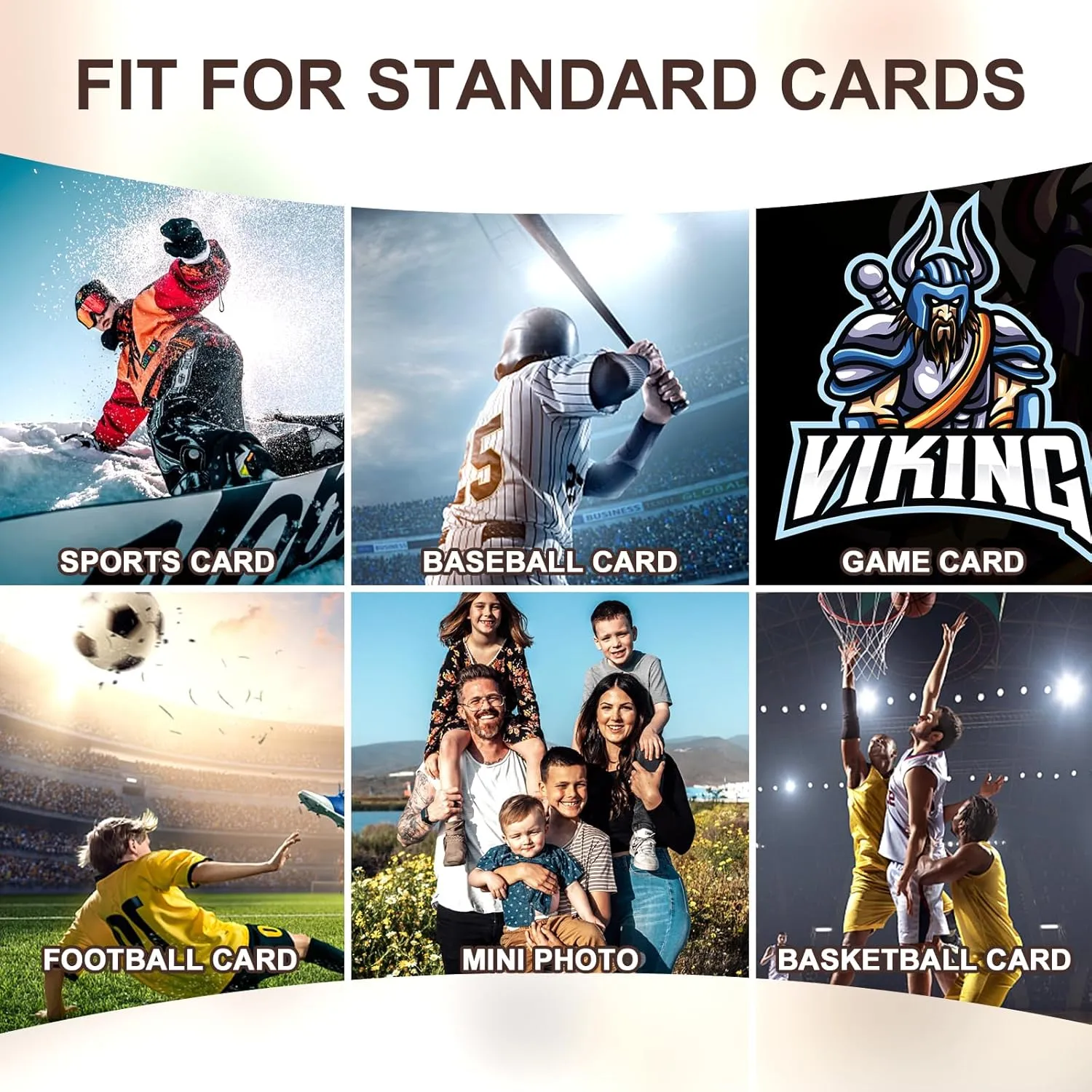 3000 Counts Card Sleeves Top Loaders for Trading Cards, Penny Soft Sleeves Baseball Card Sleeve Protectors Fit for Sports,Football,Game Cards
