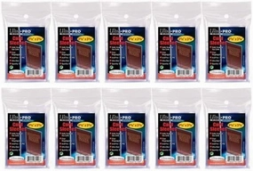 30 (Ten) Pack Lot of 100 Soft Sleeves/Penny Sleeve for Baseball Cards & Other Sports Cards (Packaging May Vary)