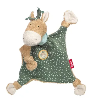 39825 Pony-Shaped Animal Character Soft Toy - Green/Beige