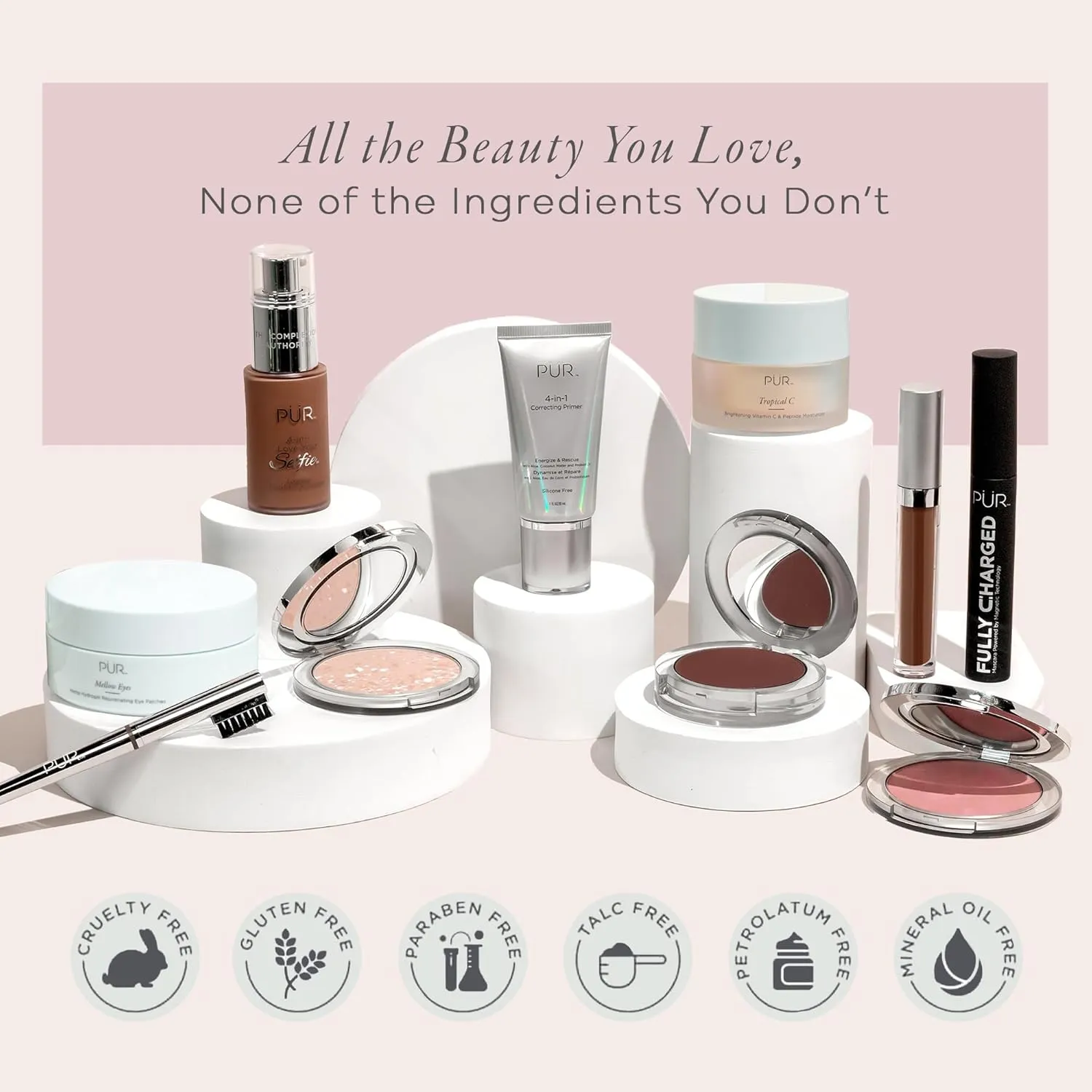 4-in-1 Love Your Selfie Longwear Foundation & Concealer Full Coverage Liquid Foundation, Hydrating Formula, Cruelty Free