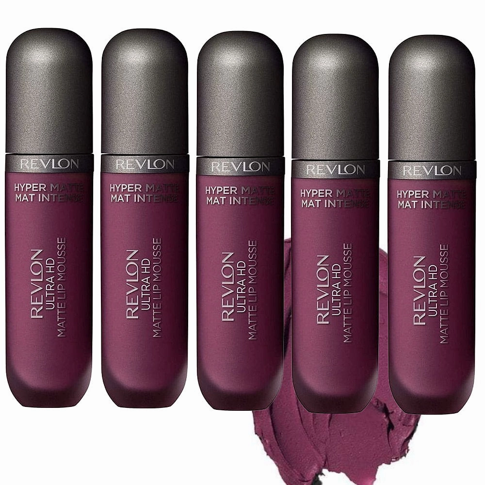 5x Revlon Ultra HD Hyper Matte Lip Mousse Lipstick - 840 Desert Sand