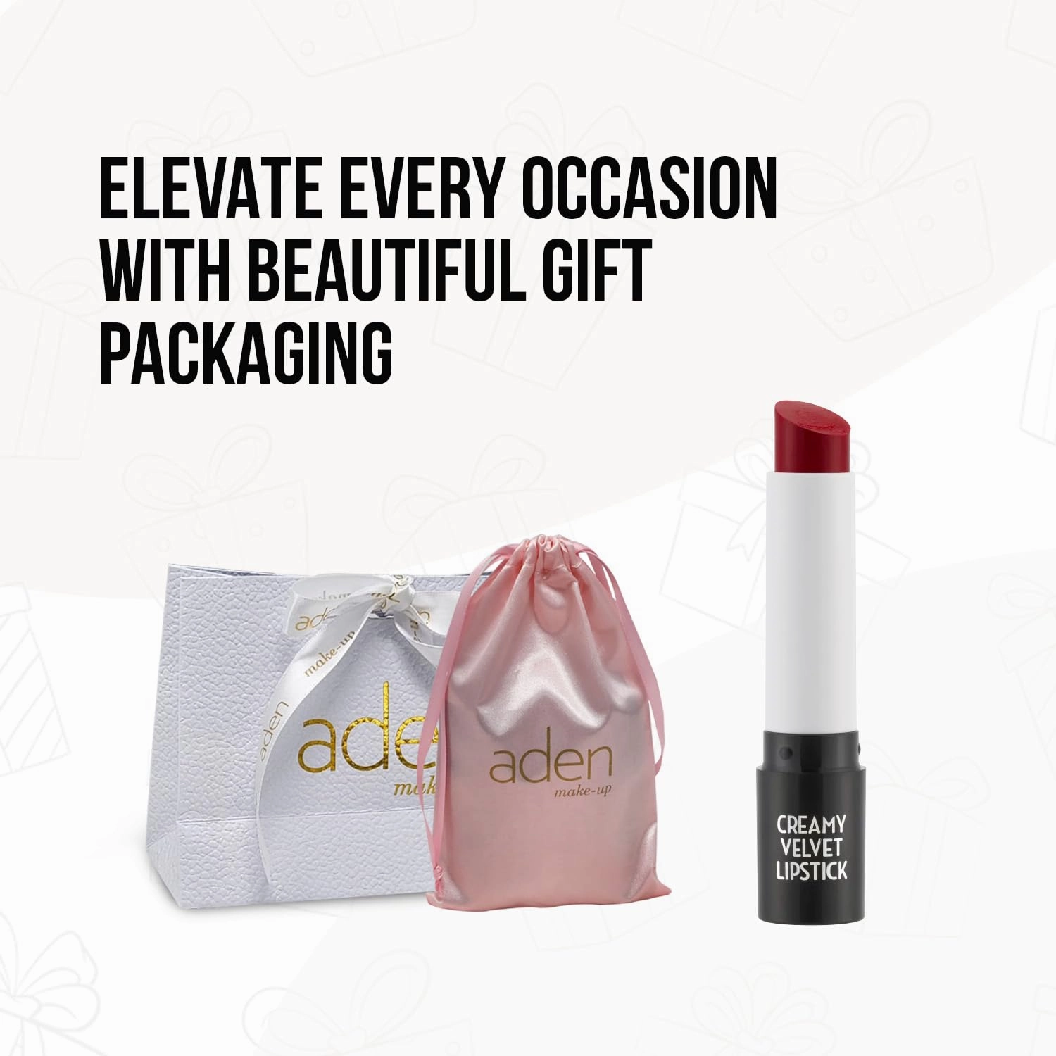 aden Velvet lipstick – Highly Pigmented – Durable & Hydrating – Non Drying – Creamy & Smooth (03 Fame)
