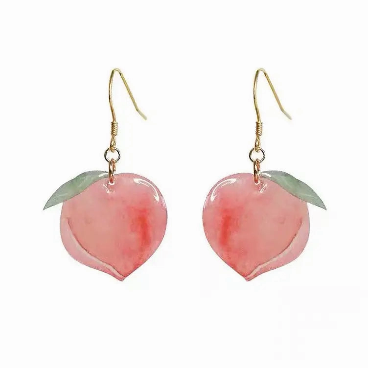 Aesthetic Peach Earrings for Unique Style and Accessory Trends