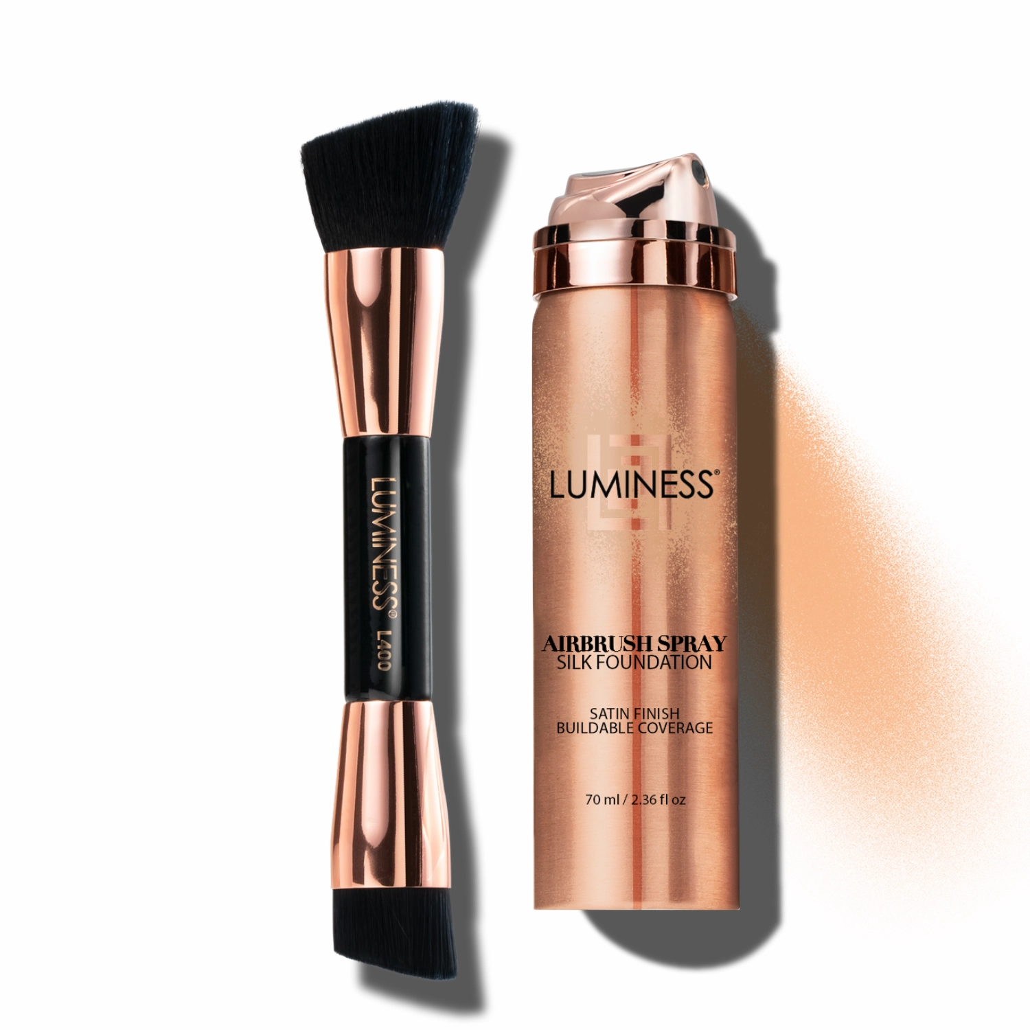 Airbrush Spray Silk Foundation & Buffing Brush