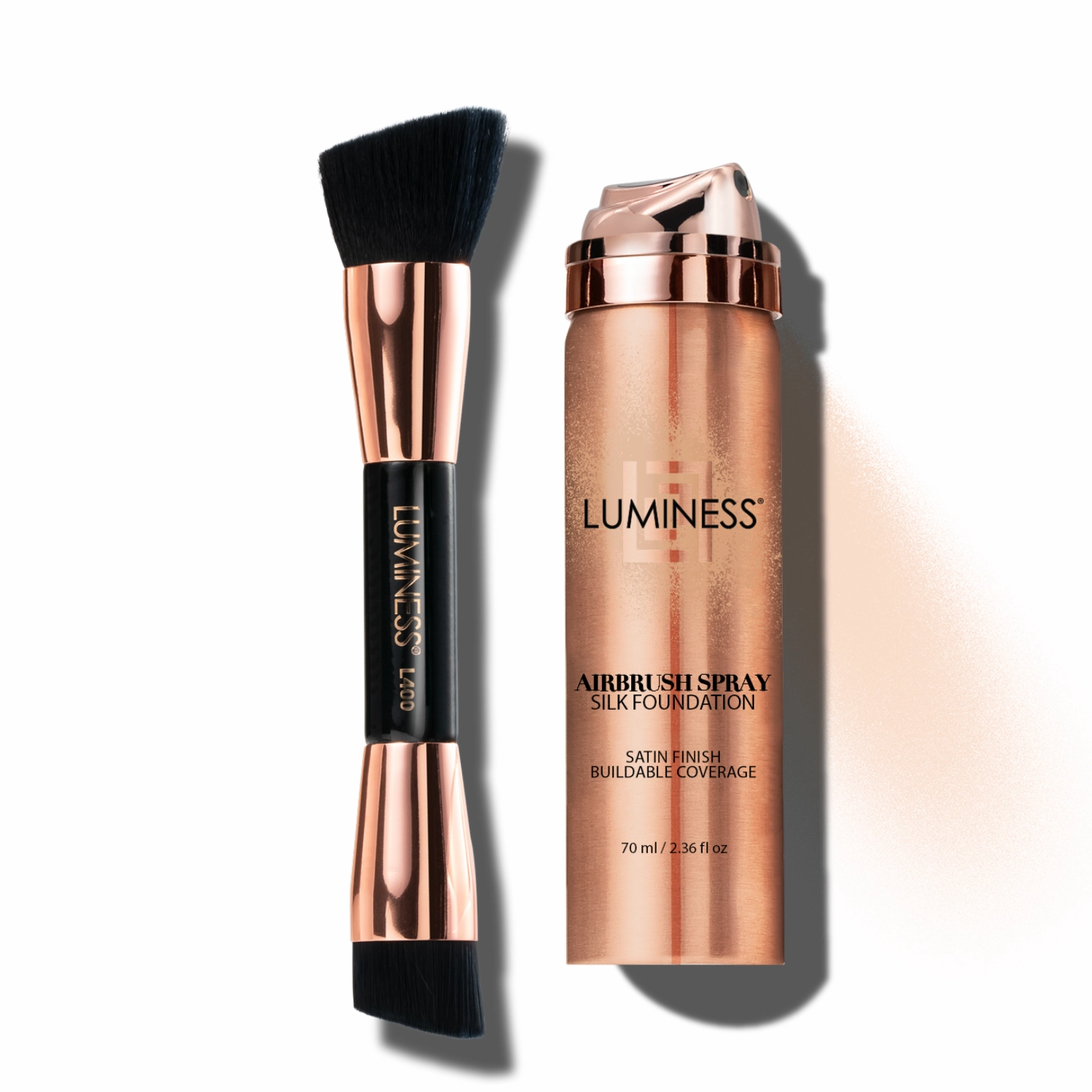Airbrush Spray Silk Foundation & Buffing Brush