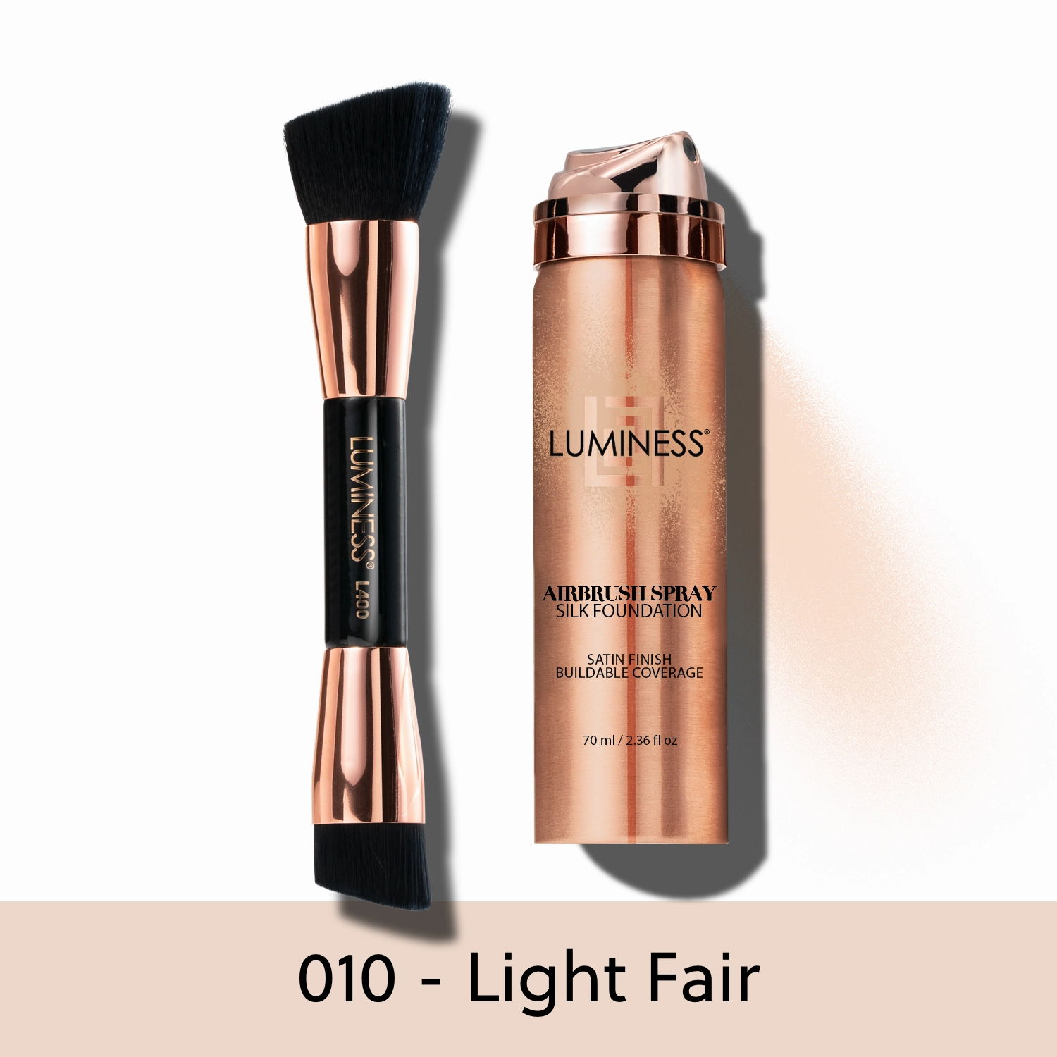 Airbrush Spray Silk Foundation & Buffing Brush