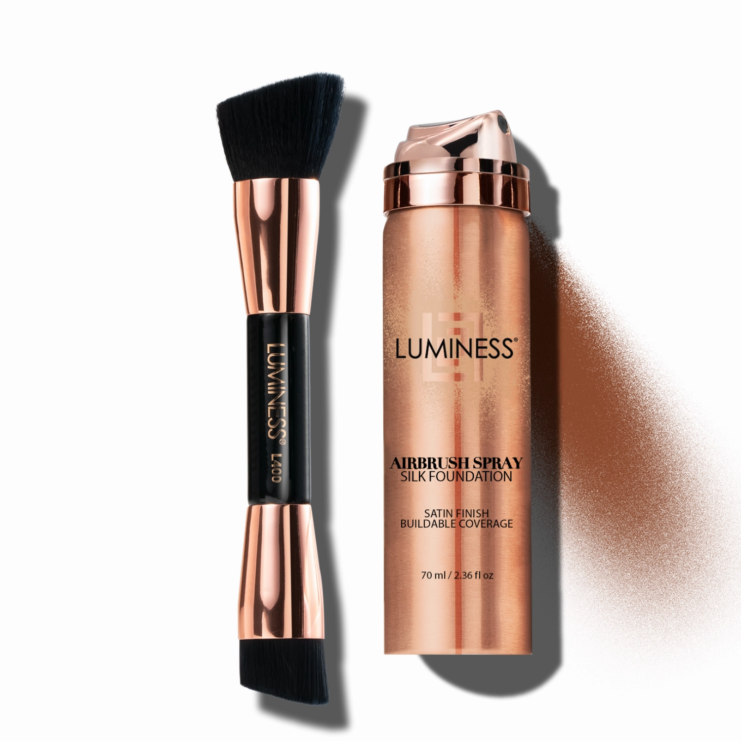 Airbrush Spray Silk Foundation & Buffing Brush