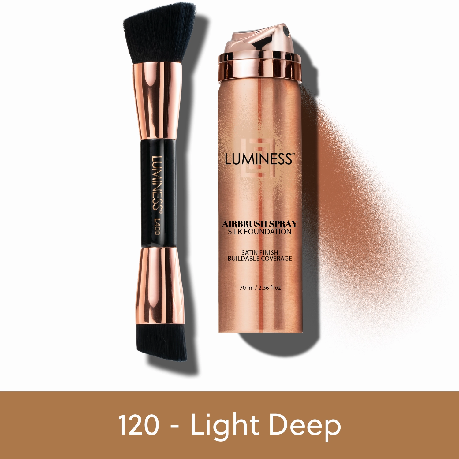 Airbrush Spray Silk Foundation & Buffing Brush