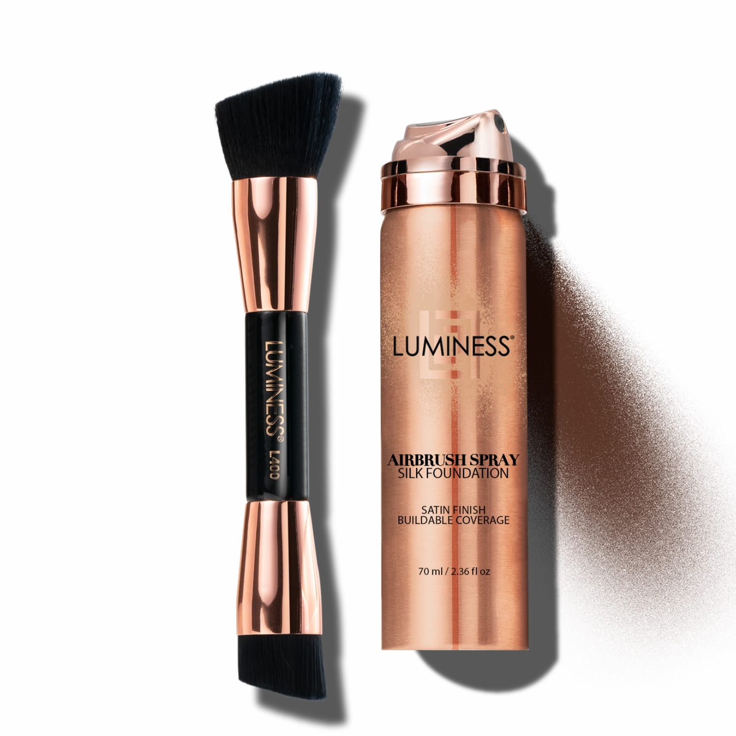 Airbrush Spray Silk Foundation & Buffing Brush