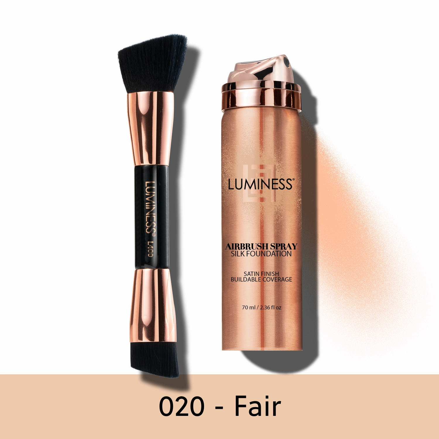 Airbrush Spray Silk Foundation & Buffing Brush