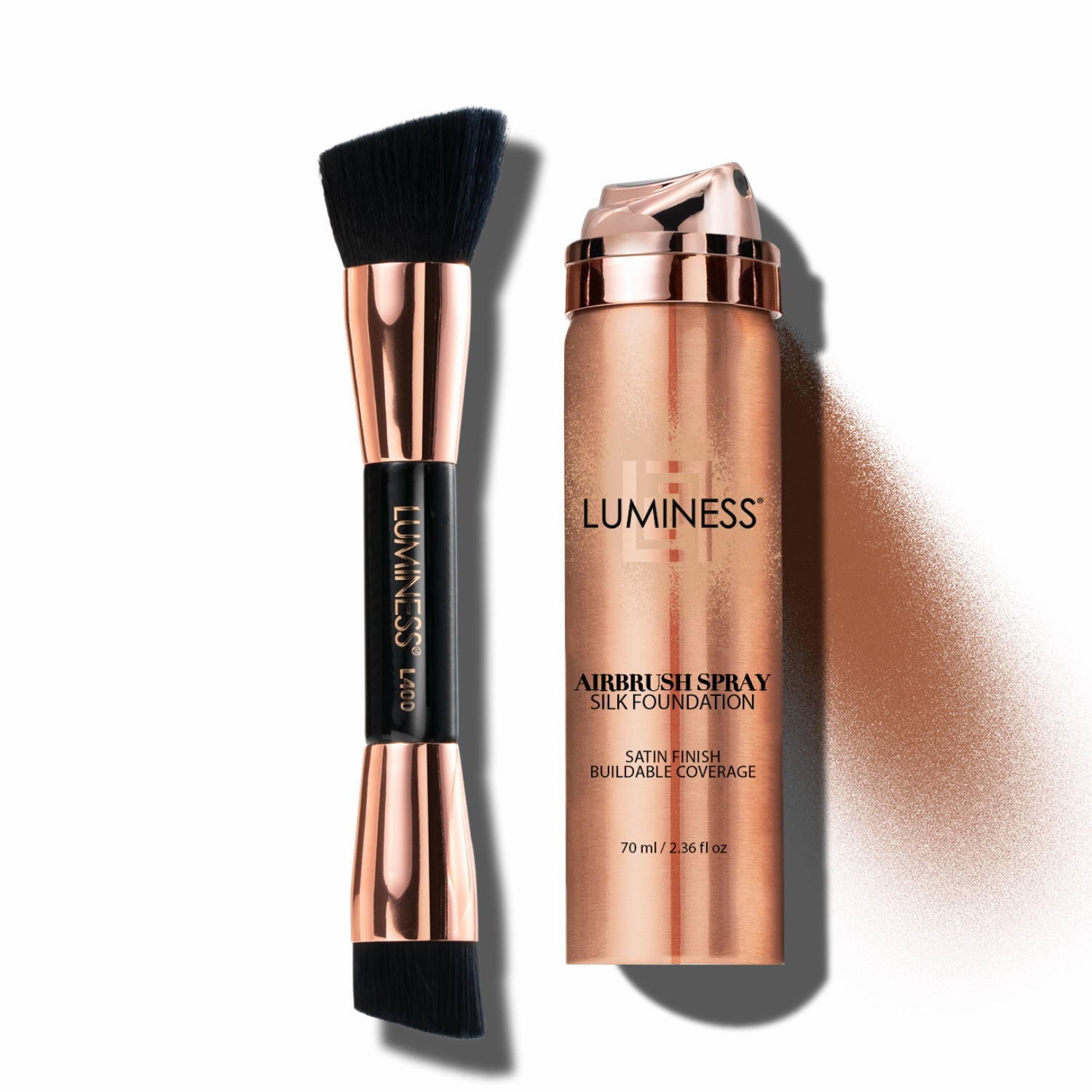 Airbrush Spray Silk Foundation & Buffing Brush