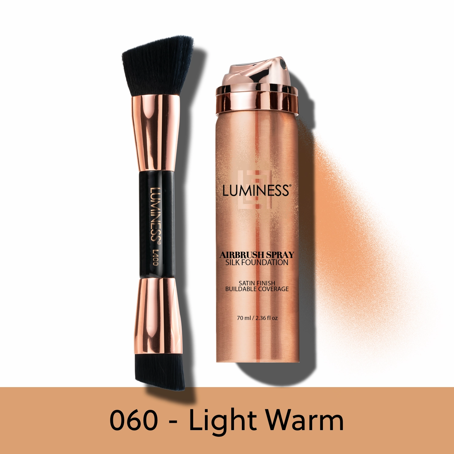 Airbrush Spray Silk Foundation & Buffing Brush