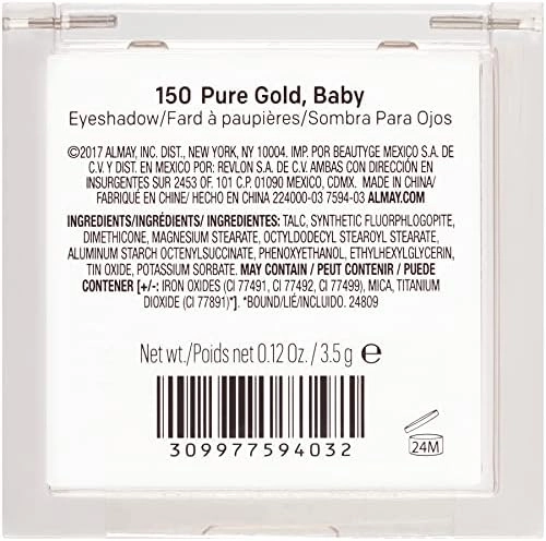 Almay Eyeshadow Squad 150 Pure Gold, Baby