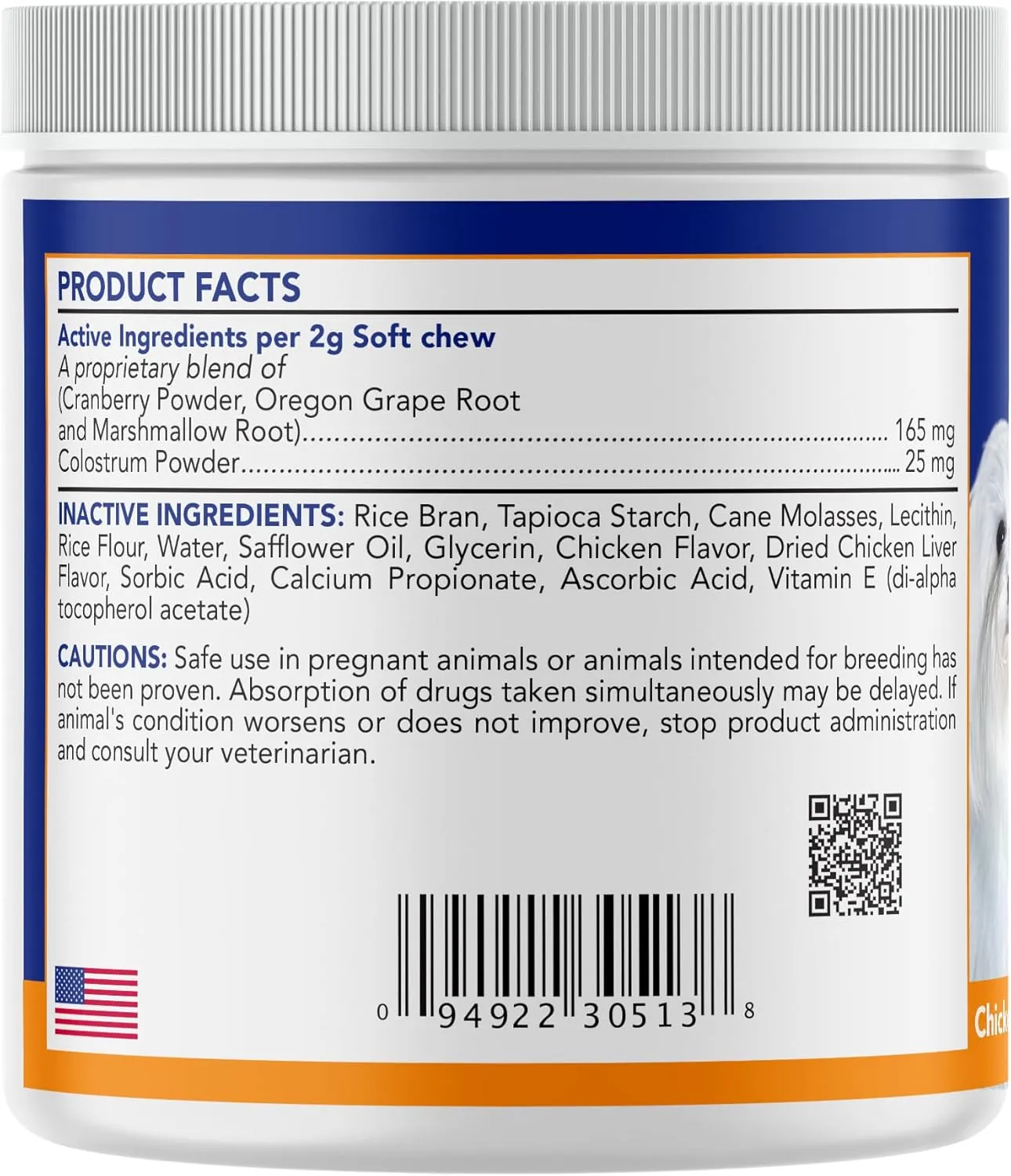 Angels’ Eyes Natural Tear Stain Prevention Soft Chews for Dogs | Chicken Flavor| For All Breeds | No Wheat No Corn | Daily Supplement | Proprietary Formula