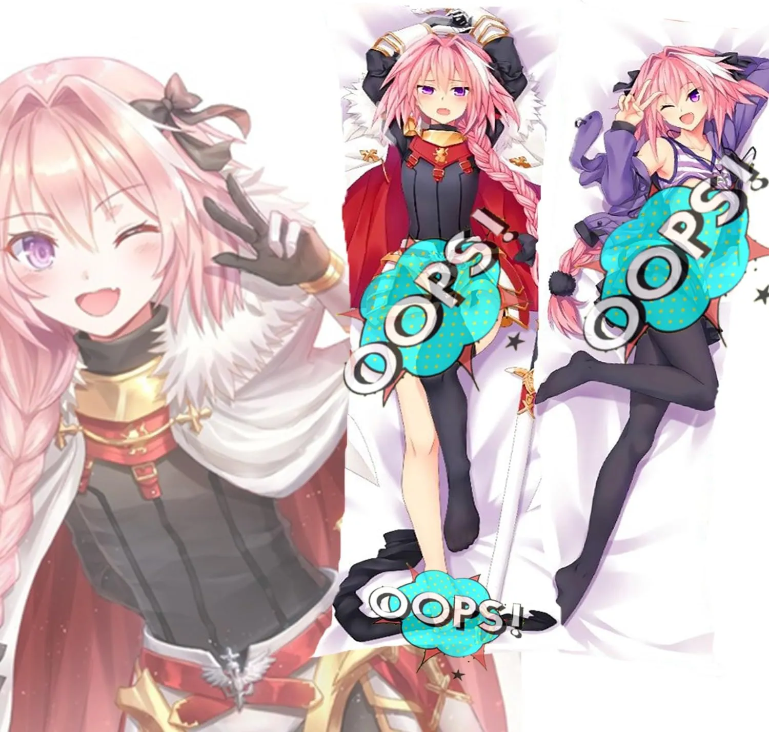 Anime Body Pillow, Body Pillow Anime,Anime Body Pillow Case Cover,Soft Anime Hugging Body Pillowcase Cover Dakimakura Double-Sided Peach Skin Pillow Cover Case(59in X 19.7in).