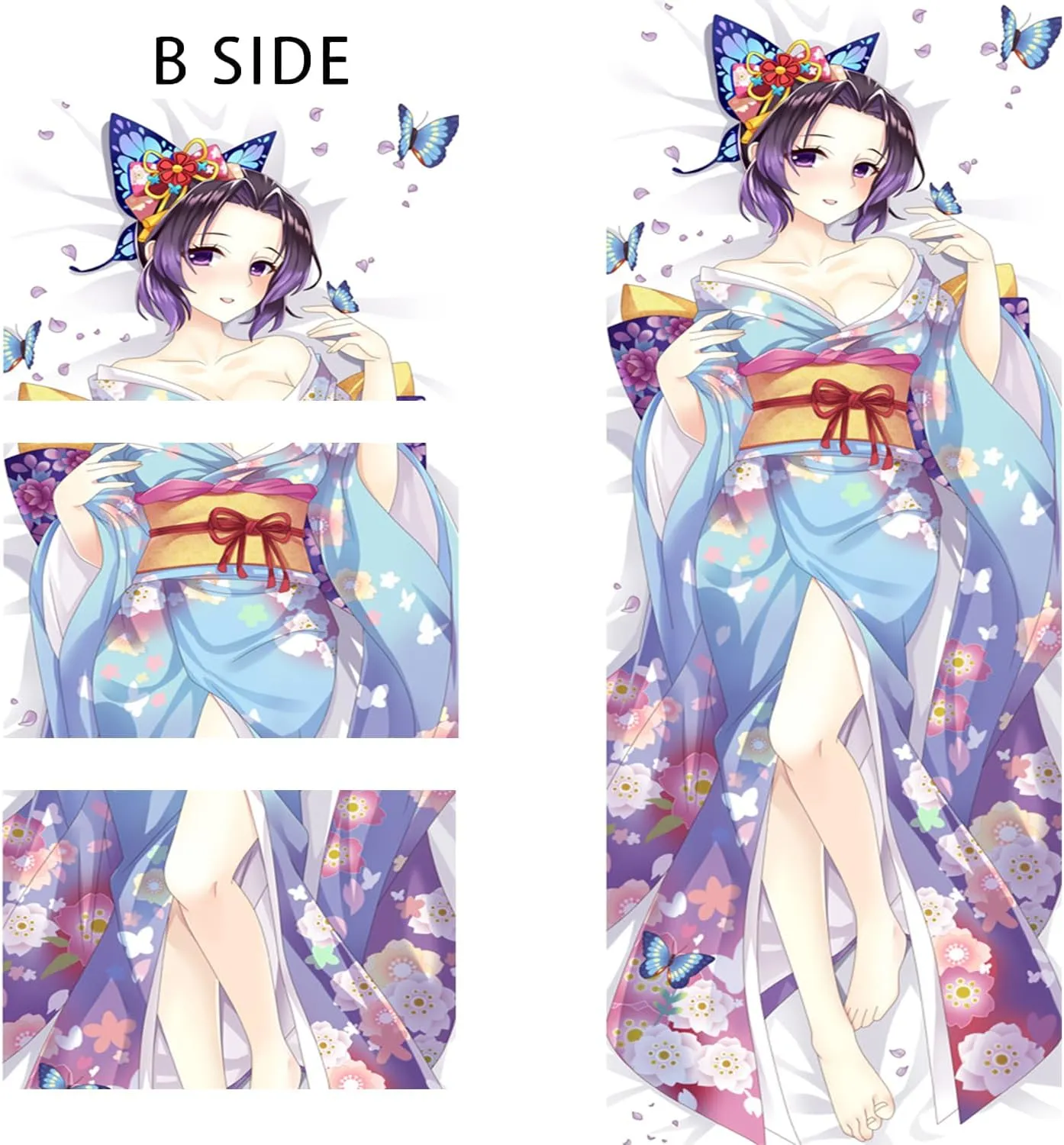 Anime Body Pillow, Body Pillow Anime,Anime Body Pillow Case Cover,Soft Anime Hugging Body Pillowcase Cover Dakimakura Double-Sided Peach Skin Pillow Cover Case(59in X 19.7in).