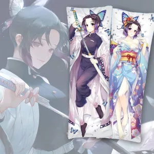 Anime Body Pillow, Body Pillow Anime,Anime Body Pillow Case Cover,Soft Anime Hugging Body Pillowcase Cover Dakimakura Double-Sided Peach Skin Pillow Cover Case(59in X 19.7in).