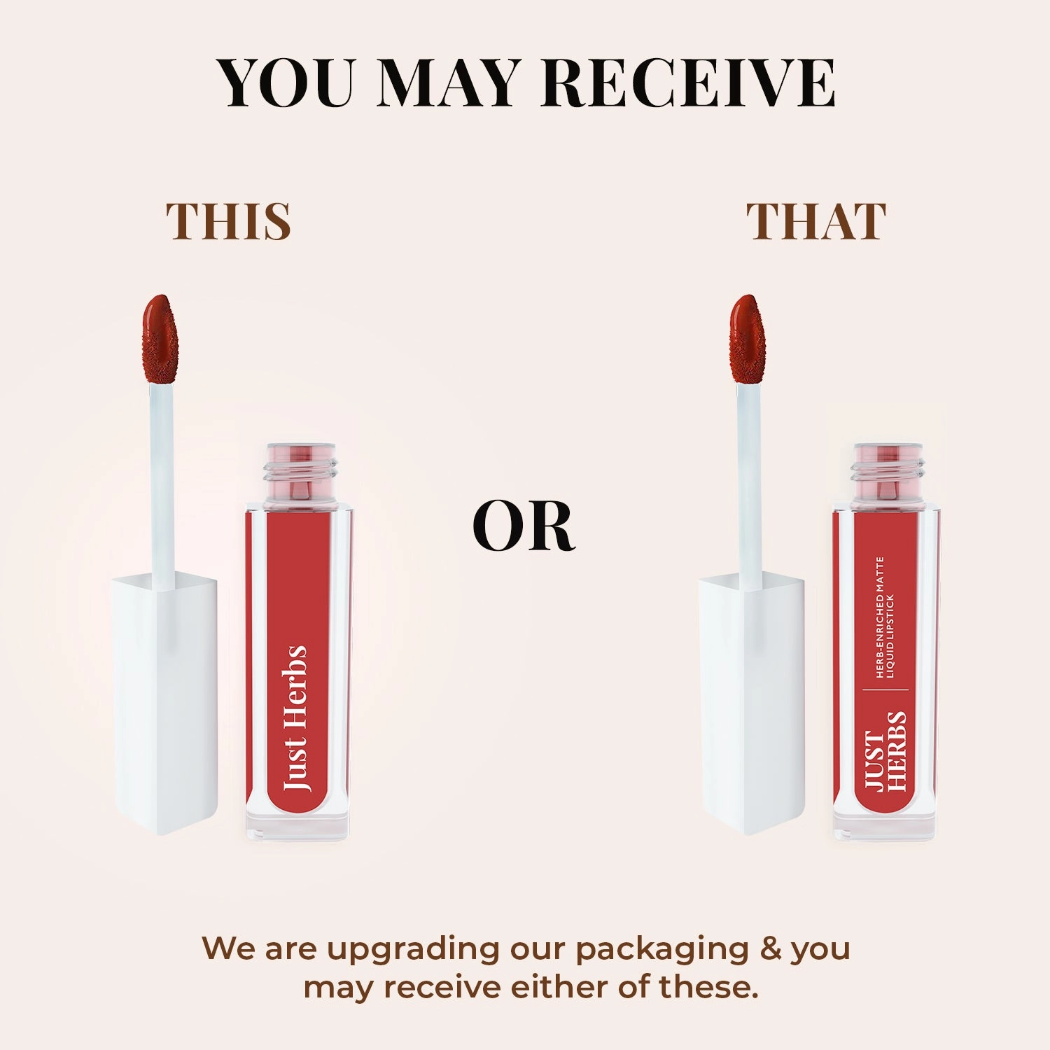 Apricot Coral: Herb-enriched Matte Liquid Lipstick