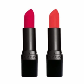 Avon True Color Perfectly Matte Lipstick combo (Ruby Kiss   Coral Fever)