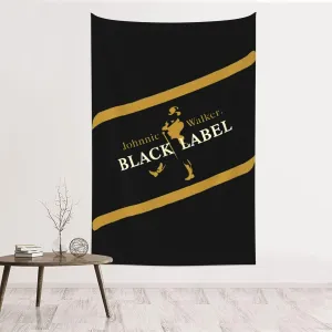 AXZ8STOB Johnnie music and Walker Tapestry Wall Hanging Polyester Art Decor Soft And Comfortable Suitable For Home Decoration For Living Room Bedroom 60"X40" Inch