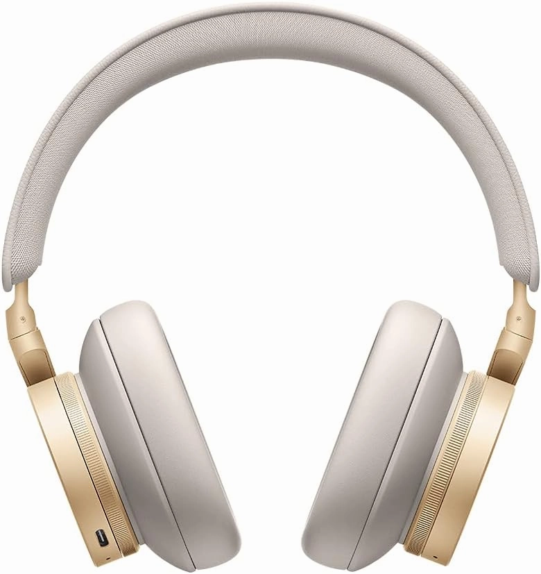 Bang & Olufsen Beoplay H95 Premium Comfortable Wireless Active Noise Cancelling (ANC) Over-Ear Headphones with Protective Carrying Case, Gold Tone