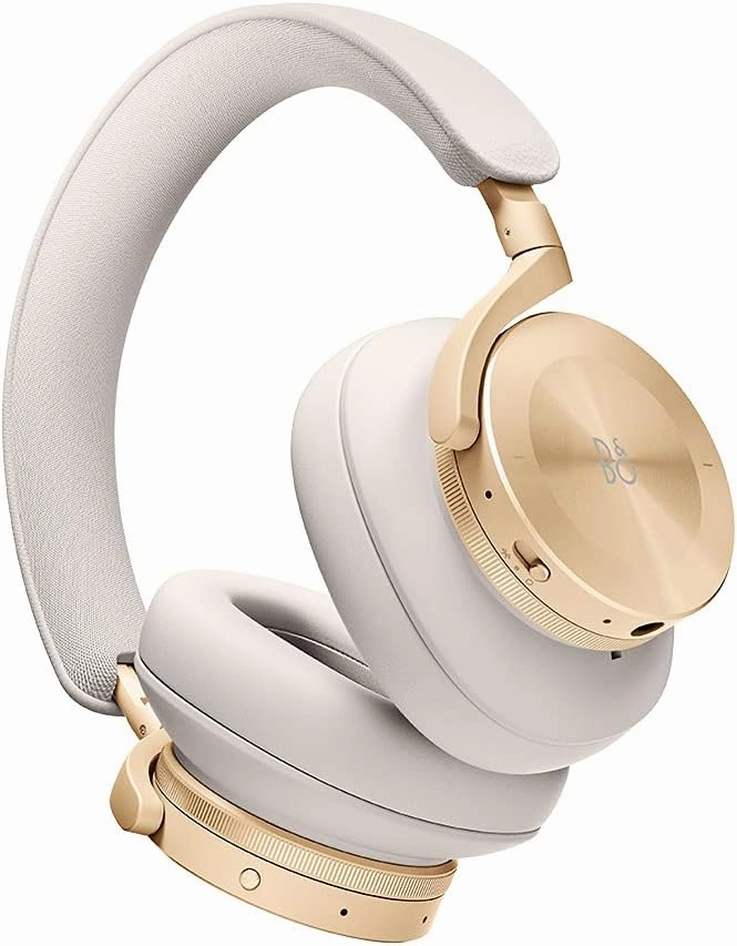 Bang & Olufsen Beoplay H95 Premium Comfortable Wireless Active Noise Cancelling (ANC) Over-Ear Headphones with Protective Carrying Case, Gold Tone