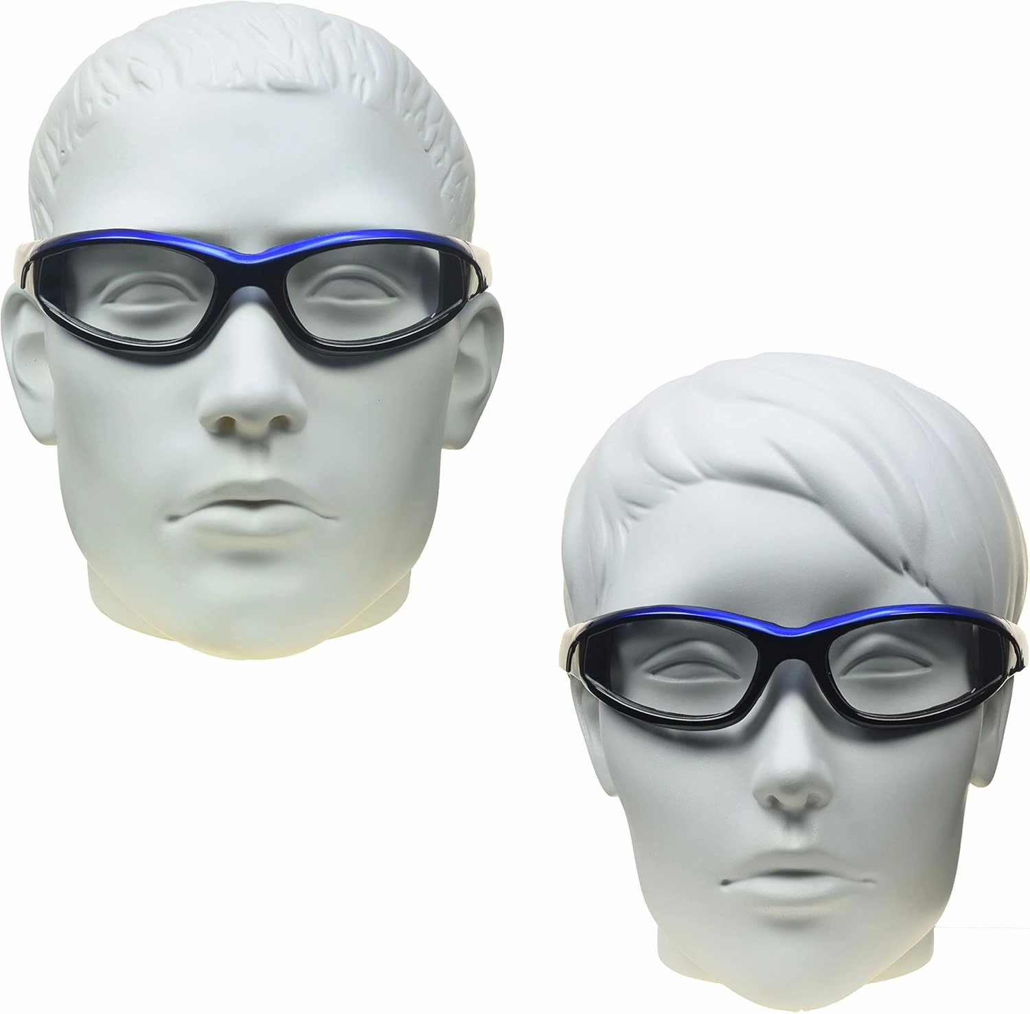Bikershades Motorcycle Night Glasses Safety Clear Lens Foam Padded for Men and Women