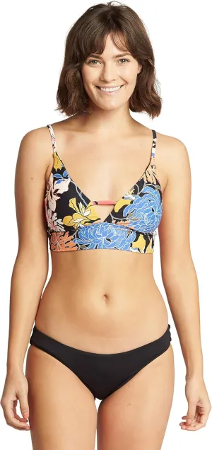 Billabong womens Aloha V Neck Cami Bikini Top