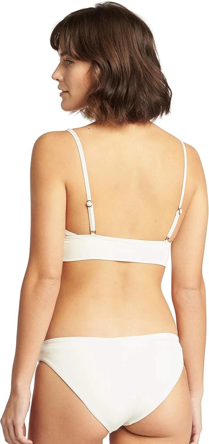 Billabong womens Aloha V Neck Cami Bikini Top