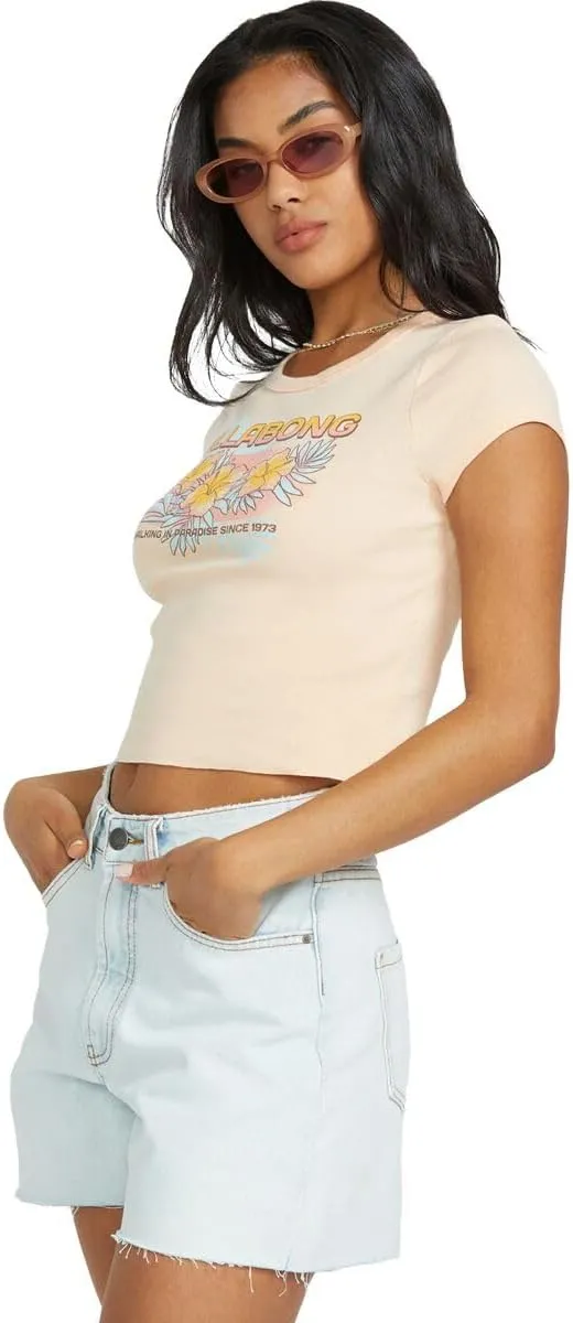Billabong - Womens When The Night Short Sleeve T-Shirt