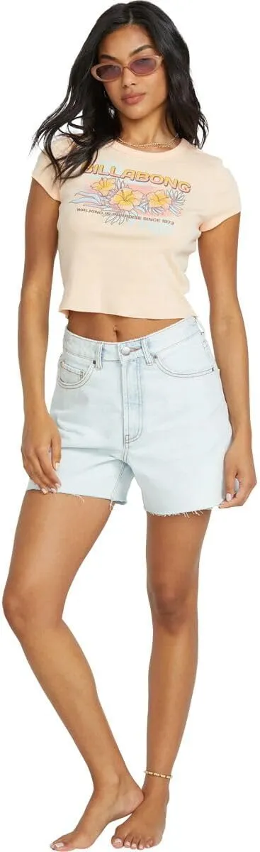 Billabong - Womens When The Night Short Sleeve T-Shirt