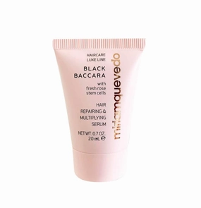 BLACK BACCARA HAIR REPAIRING & MULTIPLYING SERUM Travel Size 0.7 Fl Oz / 20 ML, Clear