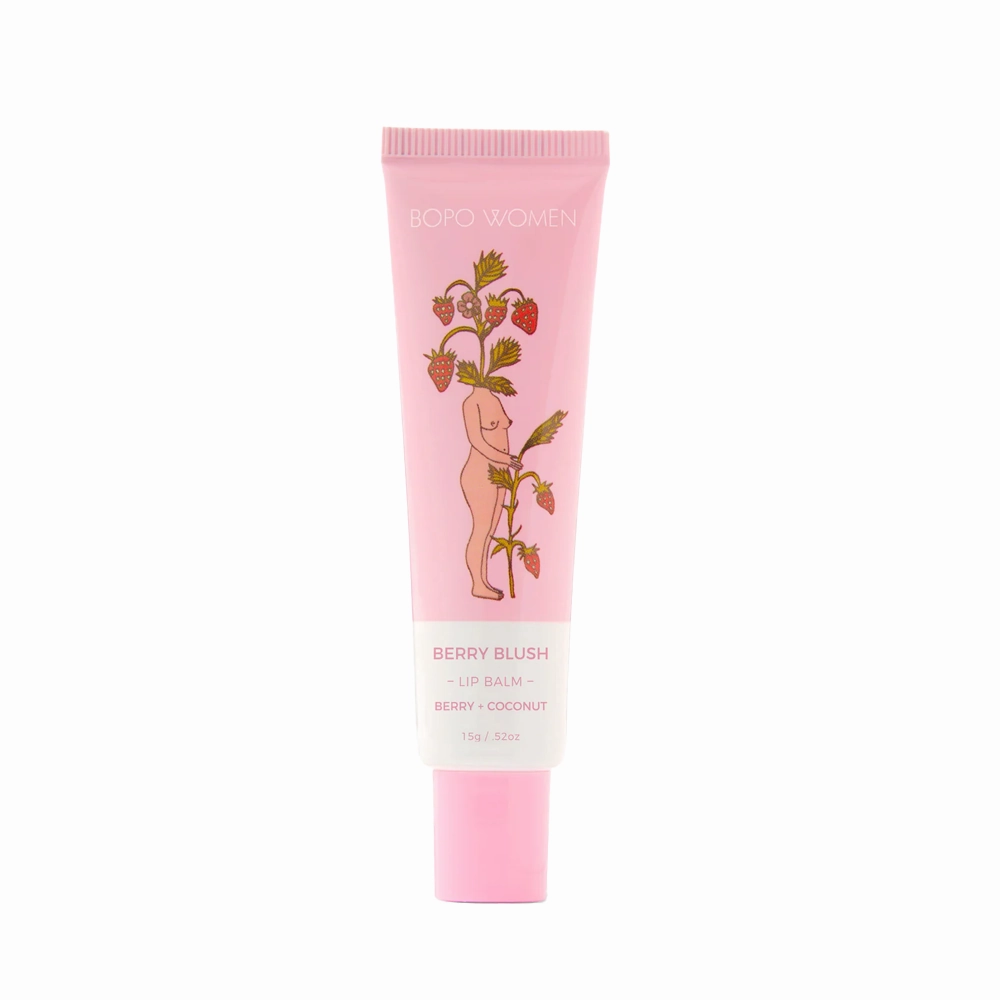 Bopo Women Lip Balm 15g Berry Blush