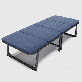 Camping Cot with Mat for Adults Foldable Camping Bed for Adults with Non-Slip Foot Pad for Travel,Room,Office,Home Nap