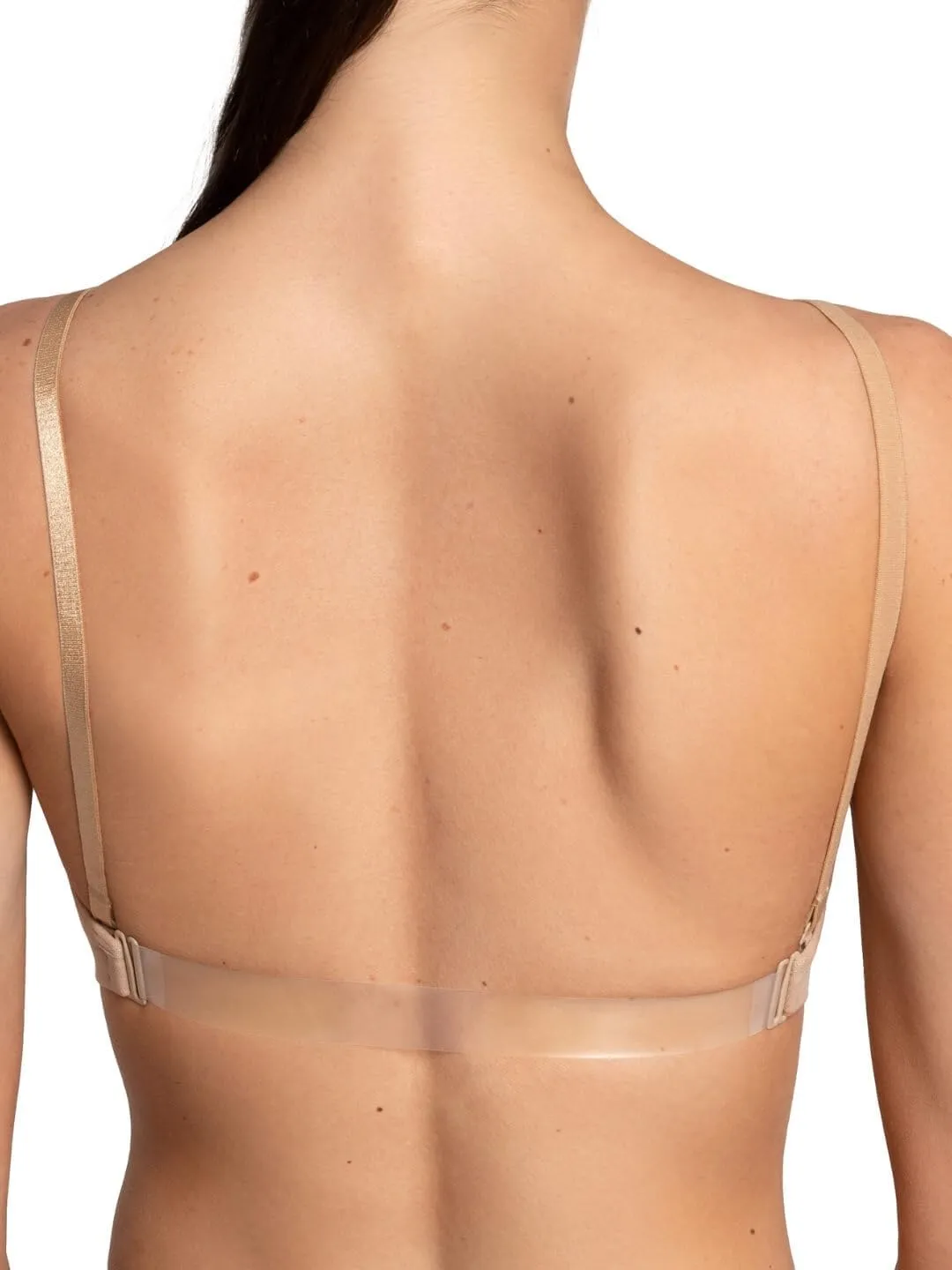 Capezio Women's Seamless Clear Back Bra