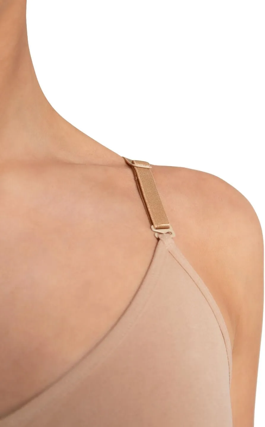 Capezio Women's Seamless Clear Back Bra