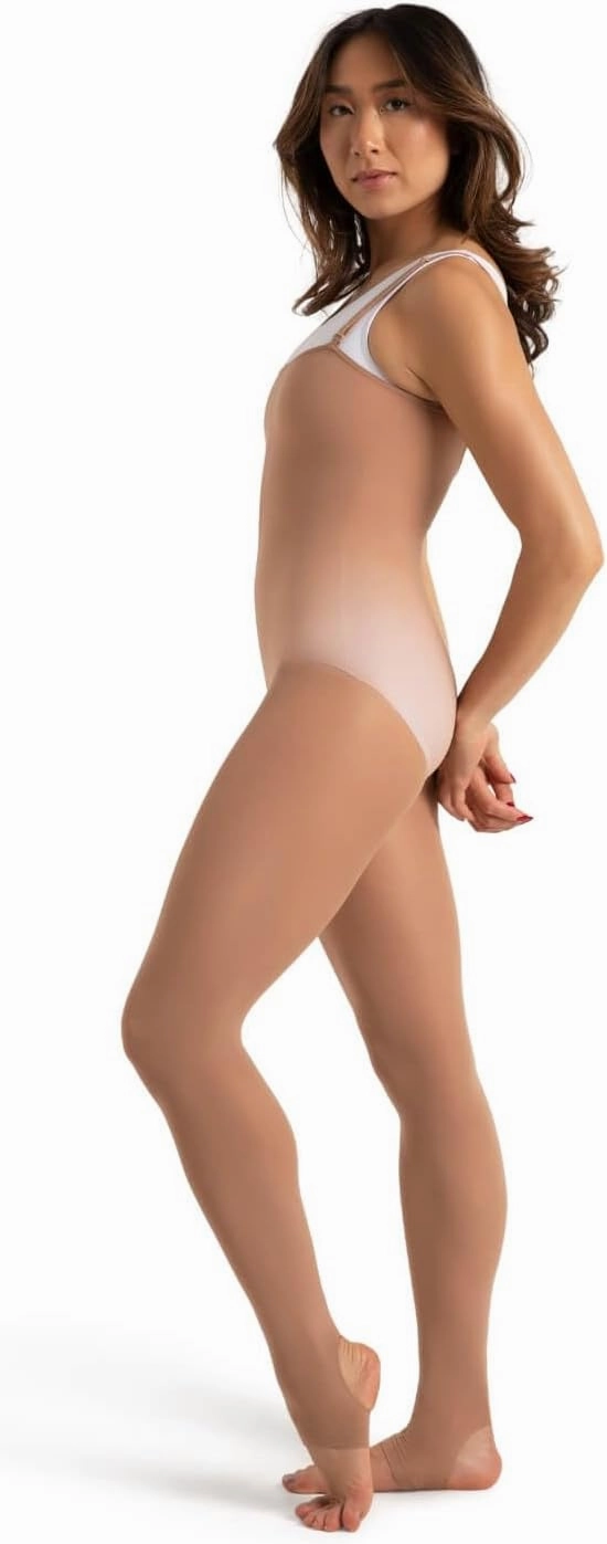 Capezio Womens Ultra Soft Stirrup Body Tight