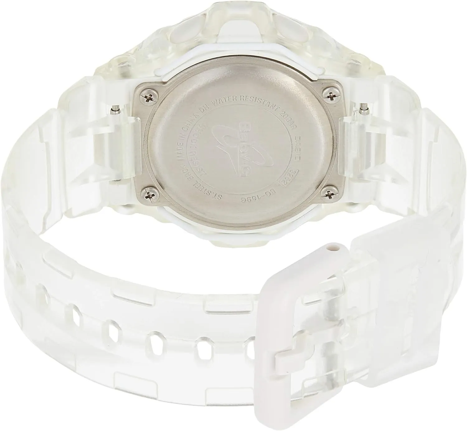 Casio 2018 BG-169G-7BCR Watch Watch Baby-G Whale Clear