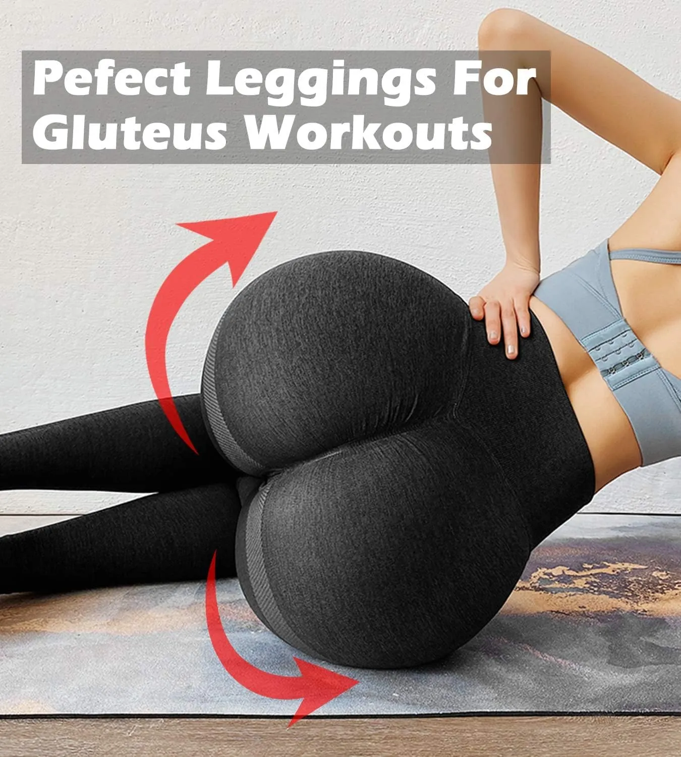 CFR Women's High Waist Workout Seamless Scrunch Booty Leggings Butt Lift Gym Fitness Girl Sport Active Yoga Pants