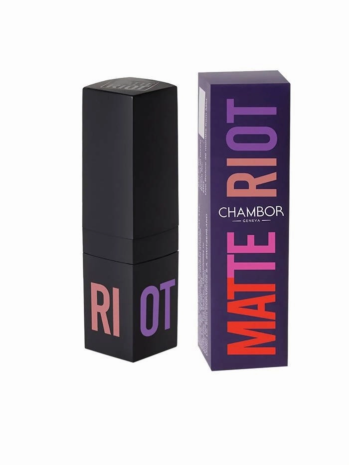 Chambor Coral Matte Riot Candy Flip Lipstick 262