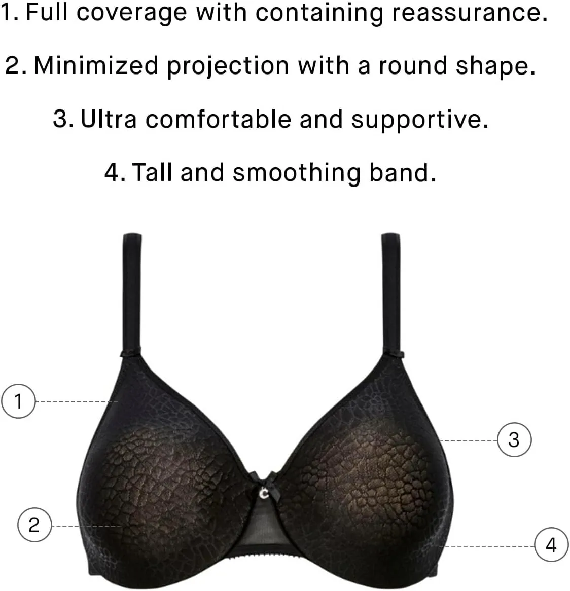 Chantelle Women's C Magnifique Seamless Unlined Minimizer