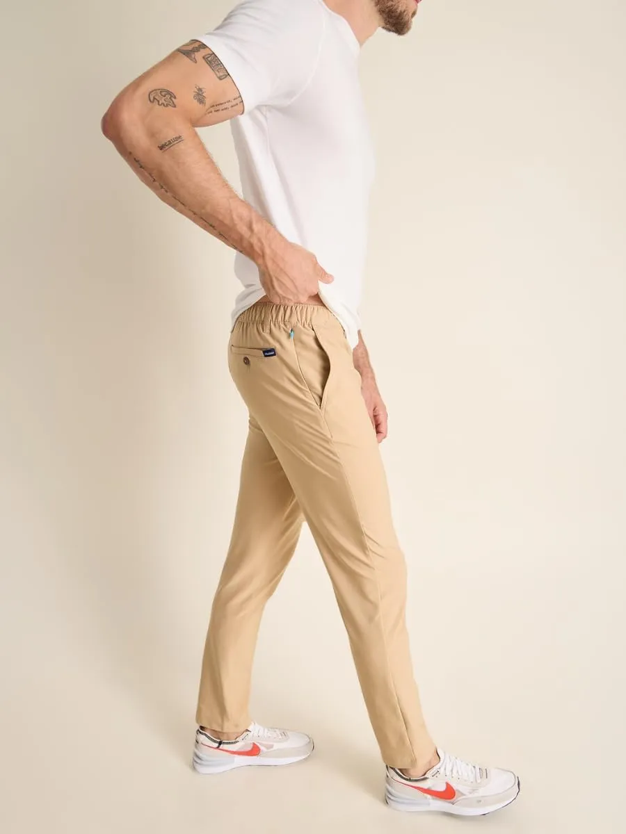 Chubbies Everywear Pants – Men’s Chino Pants with 4-Way Stretch, Tapered Leg Fit, Wrinkle-Resistant Stretch Pants, 30” Inseam
