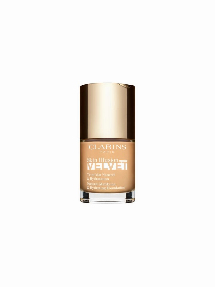 Clarins Skin Illusion Velvet Natural Matifying & Hydrating Foundation - 105N - 30ml