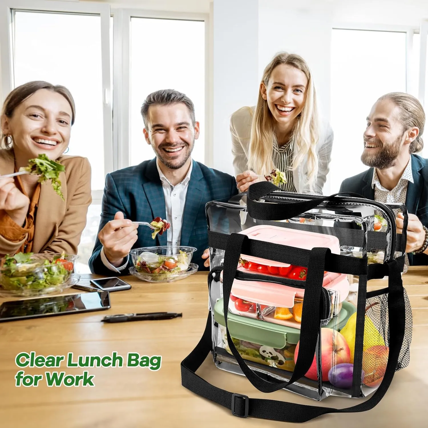 Clear Bag For Stadium Events, Clear Purse Stadium Crossbody Bag