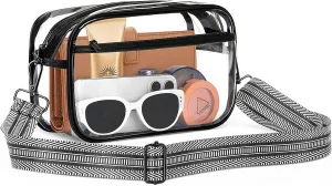 Clear Bag For Stadium Events, Clear Purse Stadium Crossbody Bag